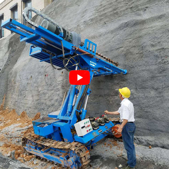Crawler DTH Surface Wagon Drill Rig Hydraulic Mining Rig Mining ...