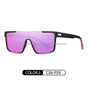 Custom Wholesale Copper <b>Frame</b> High Quality Fashion Tac Lens Side Shield Safety UV400 <b>Clip</b> on Sunglasses Gold Blue for Women - Product Image 6