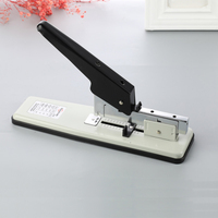Agrafeuse manuelle de bureau ZEQUAN en métal 24/6 à bras long, agrafeuse robuste pour usage professionnel