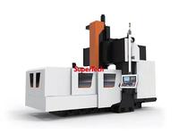 Centre d'usinage vertical Supertech GMC2016 |   2200x1600mm Voyage |   BT50 |   Pont à haute rigidité de type pont |   pour Mold Aerospace