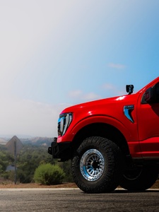Jantes en aluminium forgé Beadlock pour camion tout-terrain, finition argentée usinée, 17 18 20 22 pouces, 6*139.7 6*135, pour Ford F150 Raptor Toyota 4Runner - Product Image 4