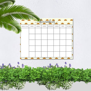 OT ALE 12*17 Inch Ridge alendar agagnetic ry ralendar Whiteboard Calendar Fo amamily - Product Image 6