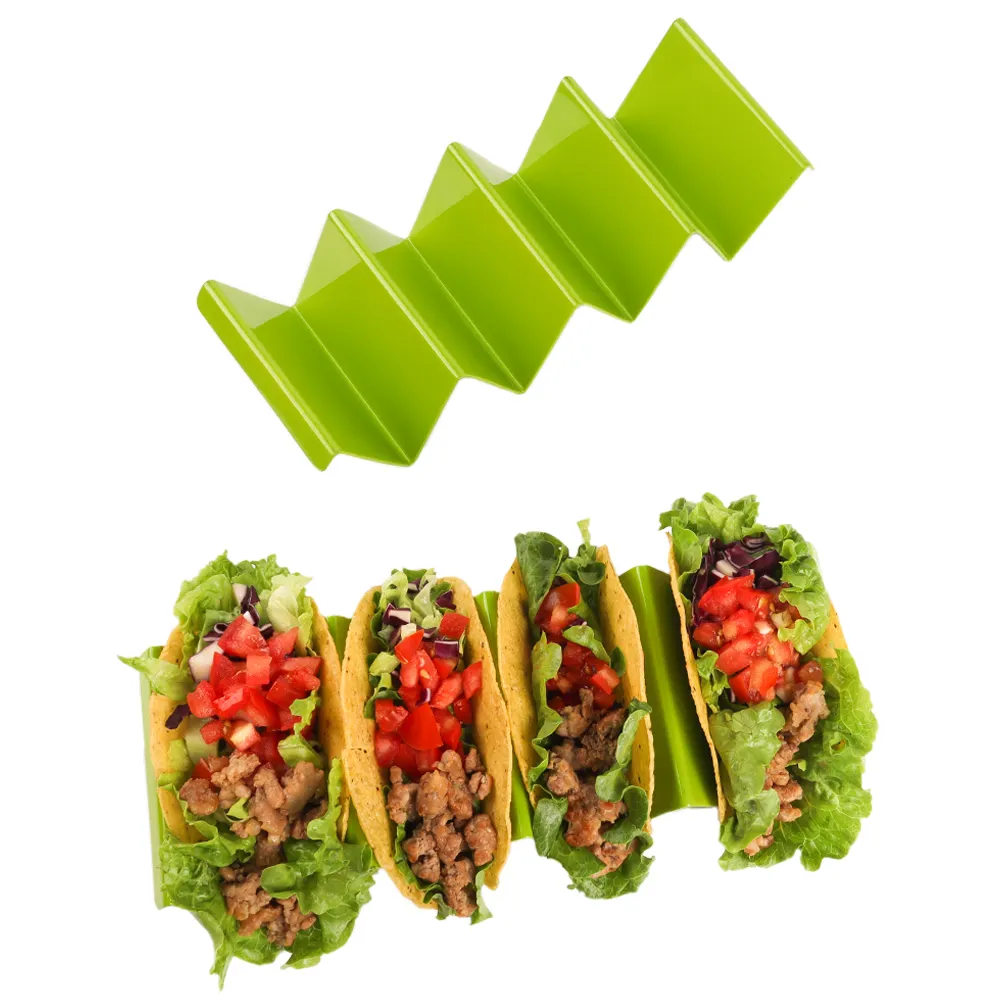 Hộp màu TACO chủ đứng cho các bên đầy màu sắc cấp thực phẩm nhựa Ningbo màu men nhựa PP 2023 nóng bán 4 gói 210 gam