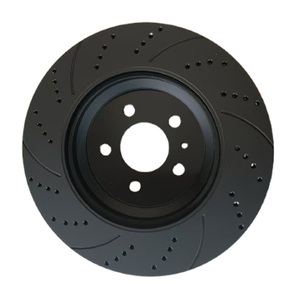 Kit de disques de frein ventilés, percés et rainurés universels pour HYUNDAI ACCENT KIA RIO <span class=keywords><strong>TOYOTA</strong></span> <span class=keywords><strong>AYGO</strong></span> PEUGEOT CITROEN 435120H010 - Product Image 2