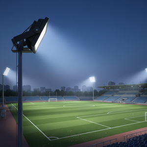 LED Stadium Light Stratoslux 450W IP66 Anti-Glare Series Aluminum Floodlight High Performance Sports Lighting 5-Year Warranty - Product Image 3