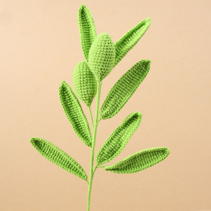 Décoration de plante artificielle en forme de branche d'olivier verte Kexiang pour bureau, mariage, photographie - Product Image 4