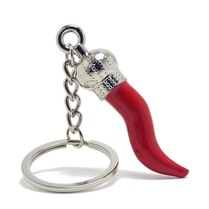 Hạt tiêu nóng hình Móc Chìa Khóa Hungary Ớt Đỏ giữ chìa khóa Kẽm hợp kim Ớt Quà Tặng <span class=keywords><strong>Keyring</strong></span> lưu niệm du lịch Hungary Ớt Keychain - Product Image 2