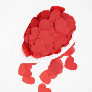 Lãng Mạn Valentine Wedding Confetti Hearts Giấy Đỏ Trái Tim Mô Tình Yêu Trái Tim Wedding Confetti Cho Bảng Trang Trí Balloon