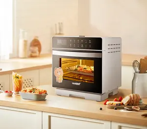 GD Guangding hot sale electric oven with pure steam air fryer defrost ferment toast pizza cake 20L