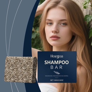 Savon Shampoing Doux à la Rose HOEGOA, Extrait Herbal, Soin des Cheveux, Nettoyage, Brillant, Doux et Rafraîchissant pour Adultes, Utilisation Quotidienne - Product Image 2