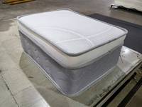 Hypoallergene Queen Gel-Memory-Foam-Matratze mit Taschenfederkernsystem, Euro-Top-Design, 32 cm Dicke, abnehmbarer Bambusbezug, Krankenhausqualität