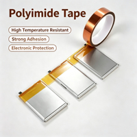 Cinta de Poliéster de Alta Temperatura para Aislamiento en Soldadura de PCB, Impresoras 3D y Protección de Componentes Electrónicos