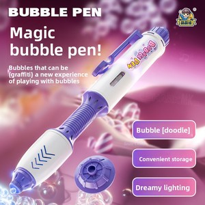 Bolígrafo de Burbujas Mágico, DIY Graffiti, Spray Automático, Máquina de Burbujas para Niños de <span class=keywords><strong>2</strong></span>+ Años, Dispositivo Portátil Sin Fugas, Incluye 50 ml de Burbujas - Product Image 3