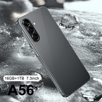 Teléfono Inteligente A56 8GB+256GB Android 14, 8000mAh, 5G LTE, Doble SIM, Doble Modo de Espera, Desbloqueado, HD 6.6" 120Hz 108MP, Compatible con Francés y Español
