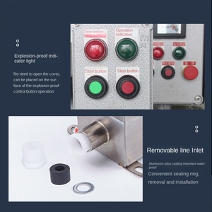 Chống cháy nổ chống ăn mòn Hợp kim nhôm hoạt động cột IP66 không thấm nước chuyển đổi hộp Thùng dụng cụ điện tử - Product Image 4