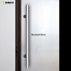 מודרני ss #304 ידית דלת נירוסטה לכל דלתות העץ-קל להתקין פנים/פנים אנטי קורוזיה פנים/שימוש חיצוני גימור חלק - Product Image 1