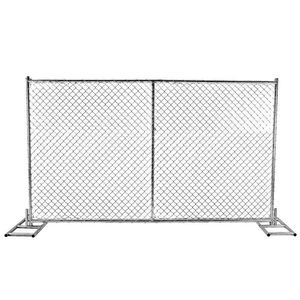 Panel de valla temporal de valla de eslabones americanos de fácil montaje impermeable personalizado - Product Image 1