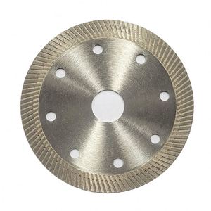 Disque de coupe diamanté turbo ultra-mince de 1,1 mm haute précision pour carrelage céramique et marbre, idéal pour la découpe à sec de la porcelaine - Fabriqué en Chine - Product Image 2