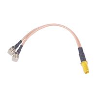 Câble coaxial RG178 UFL SMA mâle vers BNC mâle, 6 pouces, adaptateur SMA vers BNC, câble coaxial RF