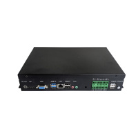 Intel Core I3/I5/I7 4th 6th 12th Procesador silencioso Computadora de oficina Sin ventilador Industrial Mini Pc