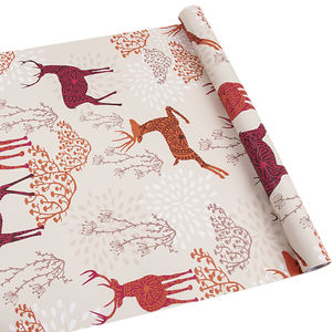 Papel Tapiz Autoadhesivo, Mural de Pared, Estilo Vintage Navideño, Invernal, Floral, Botánico, con Diseño de Acebo, Rollos de Papel Tapiz - Product Image 2