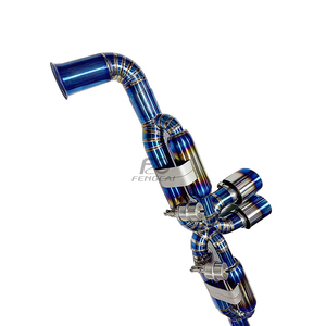 Hợp kim Titan Van ống xả cho Porsche 991 GT3 2015 2016 hệ thống ống xả đa dạng sửa đổi đua hiệu suất - Product Image 3