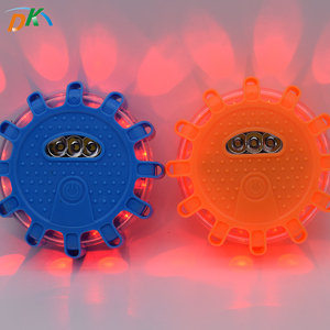 DEKE impermeabile anti-rotolamento lampeggiante luce rossa batteria LED razzi stradali per incidenti stradali - Product Image 5