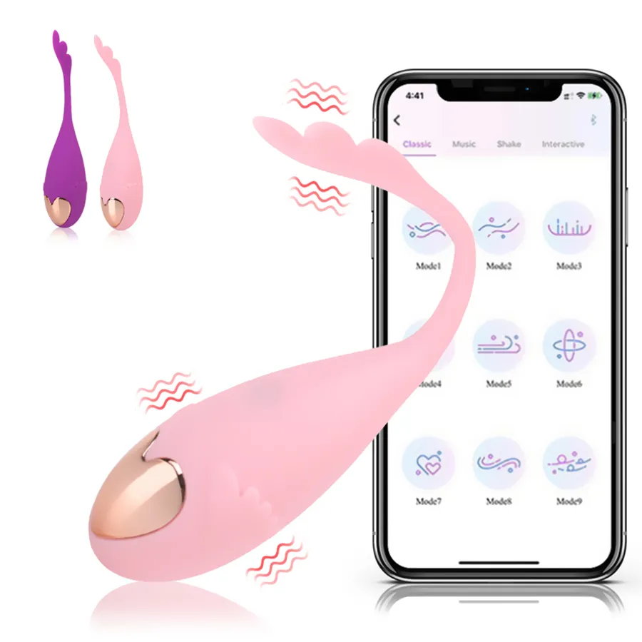Latest App Controlled Vibrator Female Fun Wireless Remote Jumping Egg Women Sex Toys