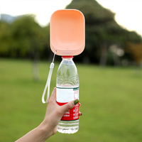 NOUVEAU 2025 Bouteille d'eau de voyage pour chien Mangeoire à eau portable pour chien Chat Bouteille d'eau d'extérieur Fournitures pour animaux de compagnie