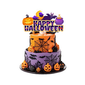 Juego de globos de fiesta de Halloween fantasma telaraña murciélago gato de bruja calabaza globos de látex para niños Decoración de cumpleaños - Product Image 5