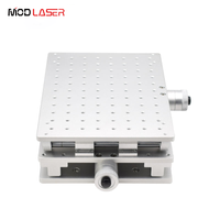 Machine de marquage laser CO2/fibre/UV MODLASER, plateforme mobile sur axe X, table de travail optique unidimensionnelle/bidimensionnelle 0-20 mm