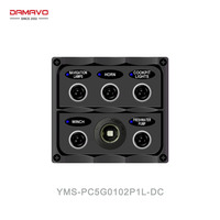 DAMAVO personnalisé 12V USB chargeur voltmètre prise de courant panneau d'interrupteur à bascule marin pour bateau RV semoir Piston bateau bétonnière