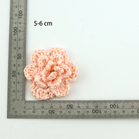 Fleur en raphia simulée faite main pour vêtements, chaussures, accessoires pour cheveux, sacs et accessoires DIY