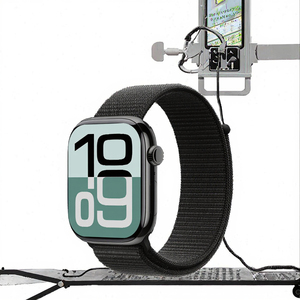 Đồng hồ thông minh thể thao màn hình AMOLED cao cấp S10, hỗ trợ <span class=keywords><strong>Bluetooth</strong></span>, thời lượng pin dài, bộ nhớ lớn, hình vuông, chuẩn IP67, 5G, thanh toán kép, dây đeo silicon - Product Image 3