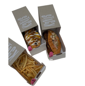 Embalaje de papel para sándwich, caja de sándwich impresa personalizada, desechable, para panadería, para llevar - Product Image 5