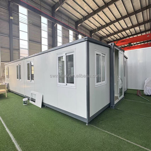 40 piedi pieghevole tipo di casa Mobile prefabbricata casa Mobile su misura espansione allungabile doppia ala può essere ampliata casa - Product Image 4