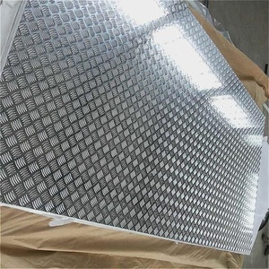 5052 3003 Placa texturizado de aluminio anodizado Serie 5000 para soldar y cortar hojas de piel de metal para remolques - Product Image 4