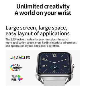 Da02 T800 IP67 Thông Minh Đồng Hồ Màn Hình Cảm Ứng <span class=keywords><strong>Android</strong></span> Mới Đến 2024 Montre Connecte Cổ Tay Đồng Hồ Cho Phụ Nữ Reloj Loạt 9 Smartwatch - Product Image 2