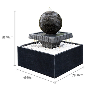 Fontana d'Acqua <span class=keywords><strong>in</strong></span> <span class=keywords><strong>Pietra</strong></span> di Granito Personalizzata con Danza e Bevuta - Product Image 3