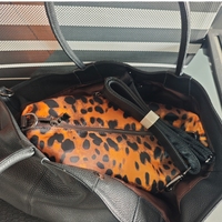 Sac à main décontracté en cuir véritable pour femme, marques célèbres, sacs à main de luxe, fermeture éclair étanche, capacité jusqu'à 1L, design en gros