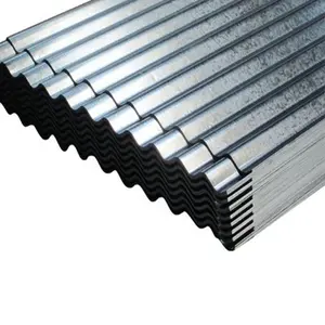 Hot Dipped Greenhouse Building Material Corrugated Prepainted Galvanized Steel Zinc Coated Cold Rolled Iron Metal Roofing Sheet