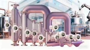 RKS RF3200 LPG/agua/Gas Coriolis medidor de flujo másico IECEX EXD pantalla LCD Digital 4-20mA Hart RS485 probador +/-0.2% OEM - Product Image 2