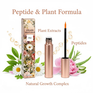 سيروم نمو الرموش العشبي النباتي القابل للتخصيص بعلامة تجارية خاصة - تطويل وترطيب، خيارات تغليف بشعار OEM/ODM للبيع بالجملة - Product Image 3