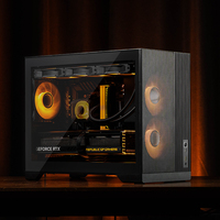 Mid Tower SGCC Plastic Computer Case Side Panel Window MicroATX Form Factor 3 Fans Front/Top Cooling 240mm/360mm Radiator