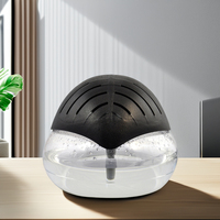 Machine portable en plastique pour le lavage et la rafraîchissement de l'eau, 1800 ml, avec lumière et aromathérapie sans brume et humidification