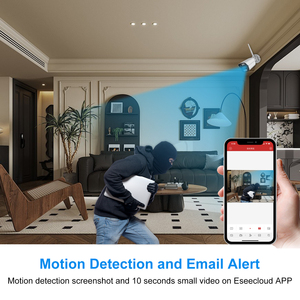 OEM 2MP Wifi Dual Light AI Bullet <b>Camera</b> 2.4G/5G Wifi Two Ways Audio IP66 Metal 256G Wifi <b>Camera</b> - Product Image 3