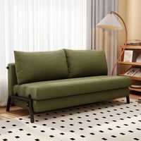 Neues Einzelnes Faltbares Verstellbares Waschbares Schlafsofa 2-in-1 Konvertierbares Ausziehbares Bett für Kleine Wohnzimmer