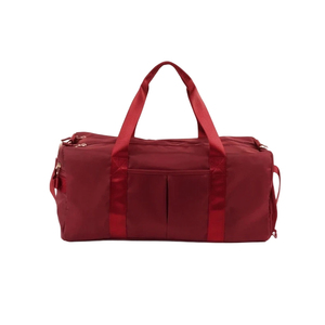Sac de voyage écologique, durable, imperméable, en nylon, avec fermeture éclair, coloré, tendance, à bandoulière, avec séparation pour articles secs et humides - Product Image 2