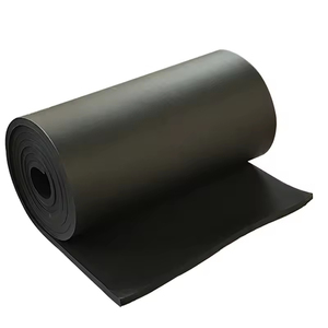 Rubber Foam Insulation <b>Sheet</b> Thermal Insulation NBR PVC Foam Rubber Roll Soundproof Heat Insulation For Air Duct Wall - Product Image 1