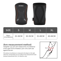 Manchon de coude en néoprène personnalisé de 7mm orthèse de soutien en caoutchouc de silicone respirant pour l'haltérophilie Powerlifting Fitness Safety Training